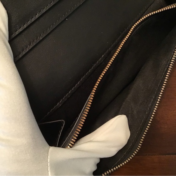 Black Brown Plaid Burberry Unisex Wallet - Picture 12 of 12